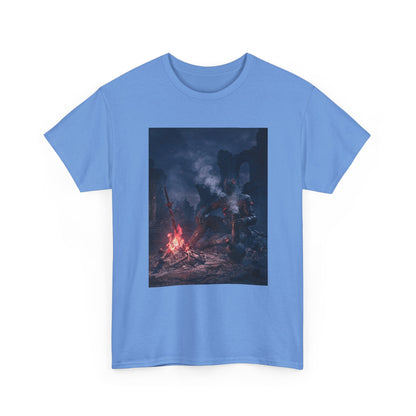 Ashen One Rests By Bonfire With Bong