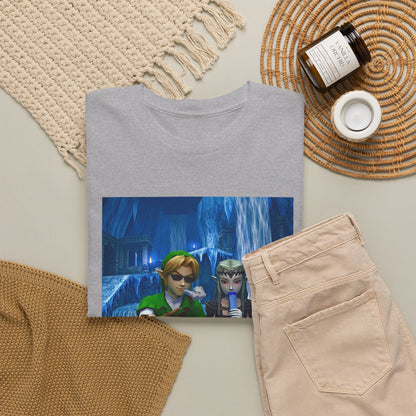 Stoner Link and Zelda Chillin' in Zora's Domain