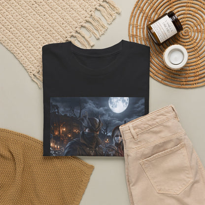 Hunters Smoking Under Moonlight