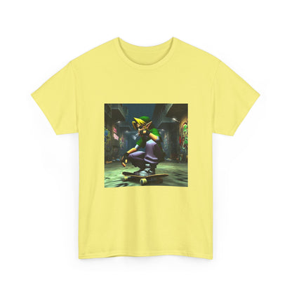 Street Link Smoking On Skateboard Tee