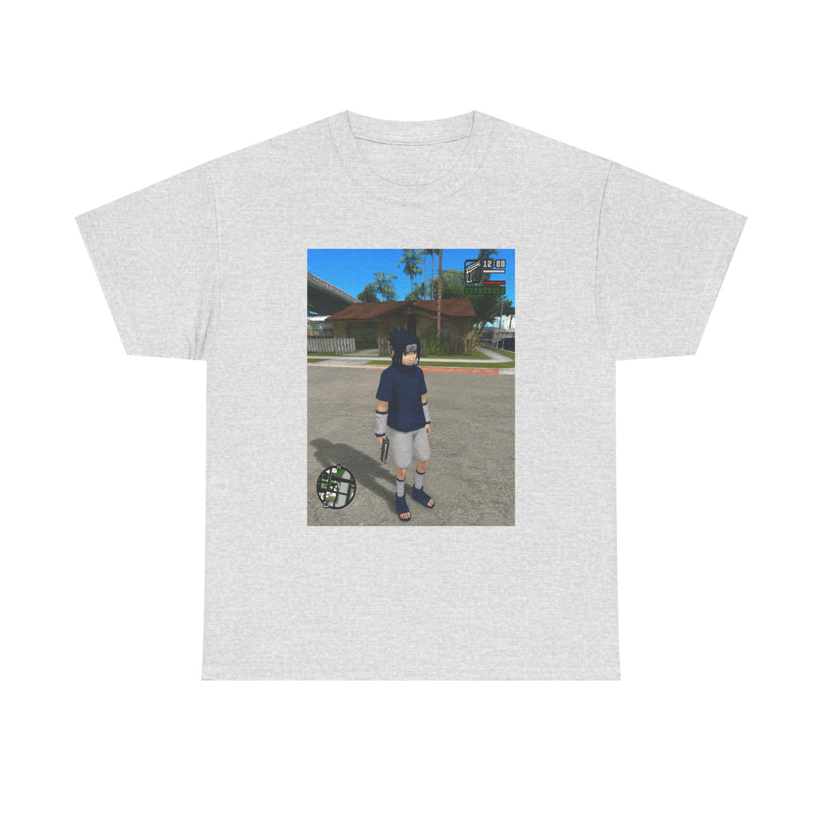 Sasuke Uchiha In San Andreas Tee
