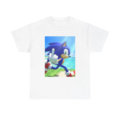 Sonic Gives The Finger Tropical Tee