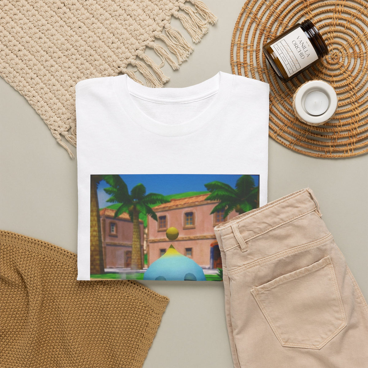 Chao Smoking A Blunt On A Tropical Beach Tee