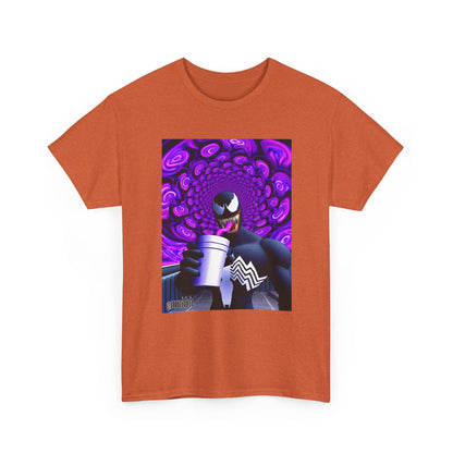 Venom Sipping Lean in Hypnotic Haze Tee