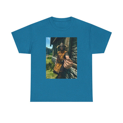Horned Warrior Offering A Blunt Tee