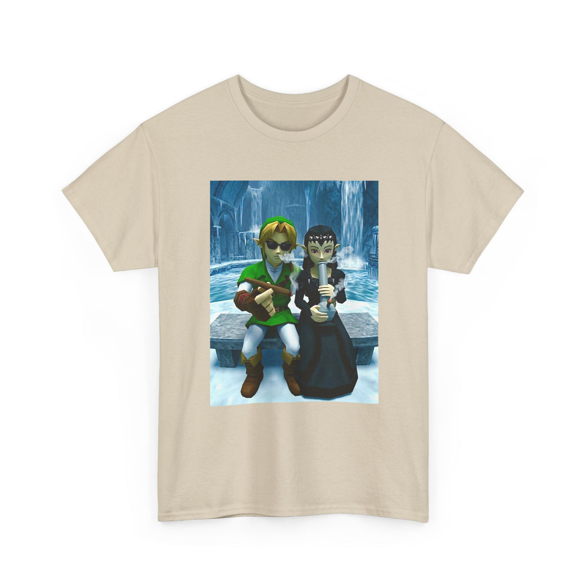 Link and Dark Linka Chillin' in Ice Palace