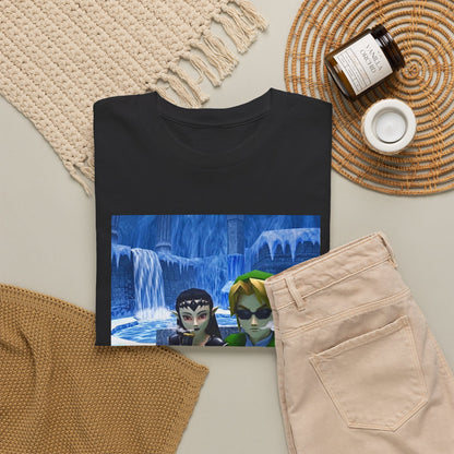 Goth Zora And Link Chilling Icy Plateau