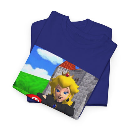 Princess Peach Flipping The Bird Tee