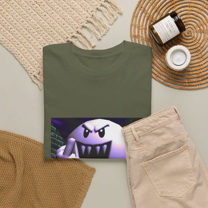 Aggressive Boo Flipping The Bird Tee