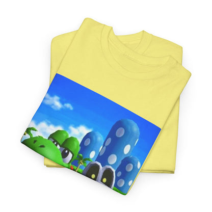 Yoshi and Dry Bones Flipping The Bird Tee (Design 4)