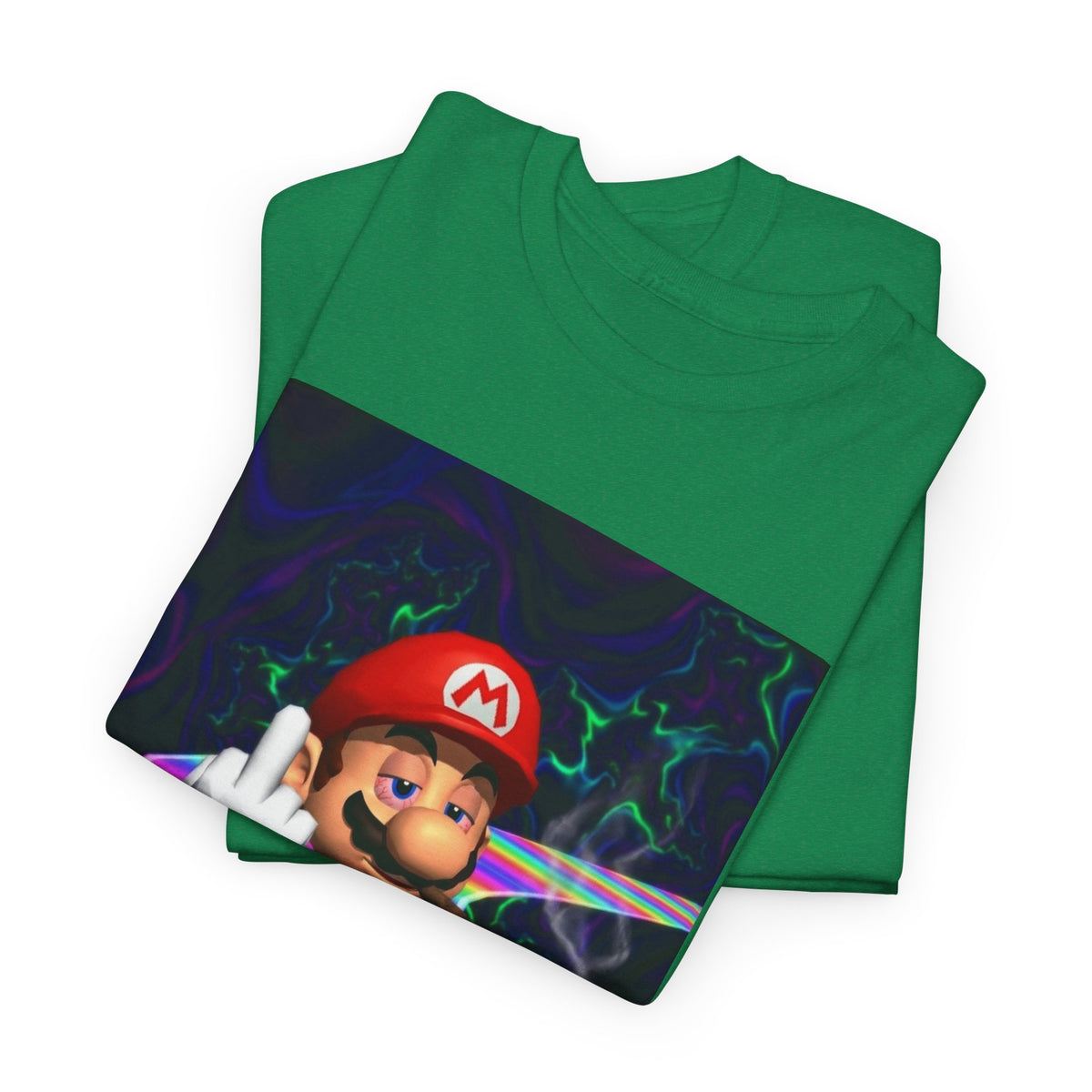 High Mario Karting On Rainbow Road