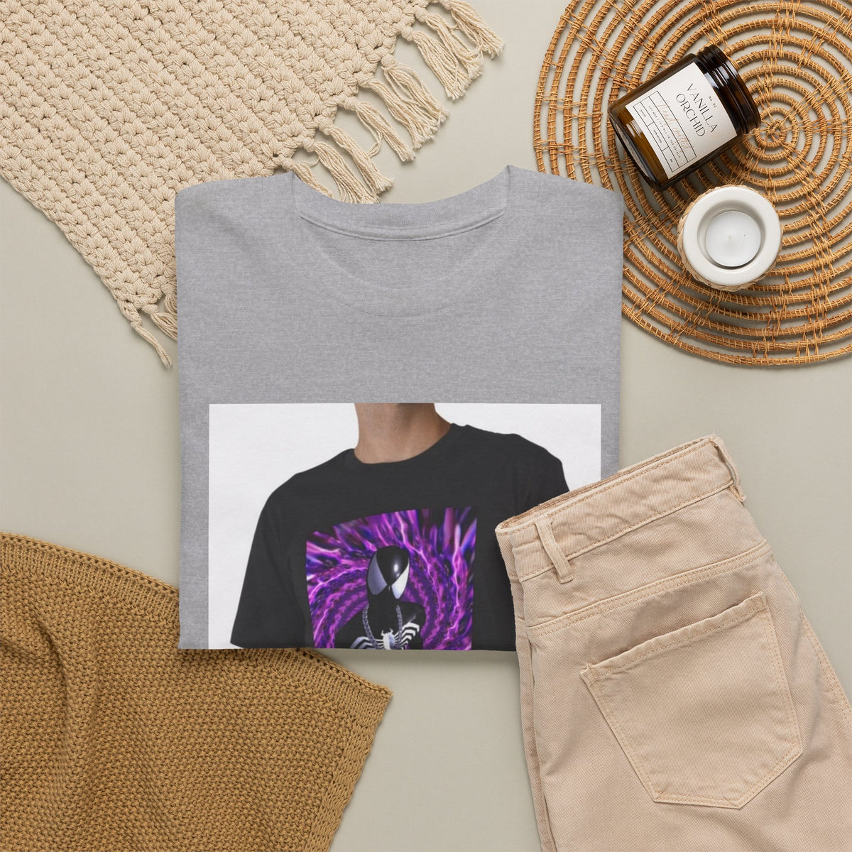 Symbiote Spidey Sipping Lean Tee