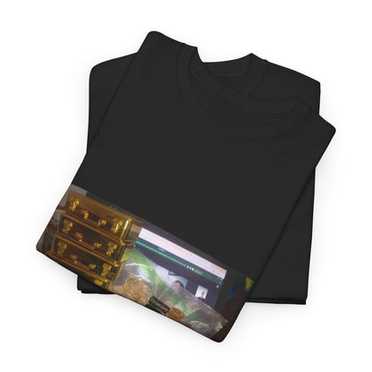 Gold Briefcase Stash Tee