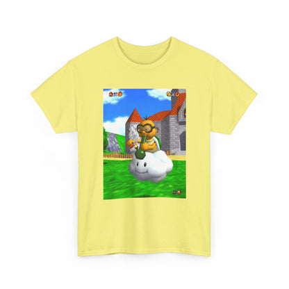 Lakitu Enjoying A Hit On Lakitu's Cloud