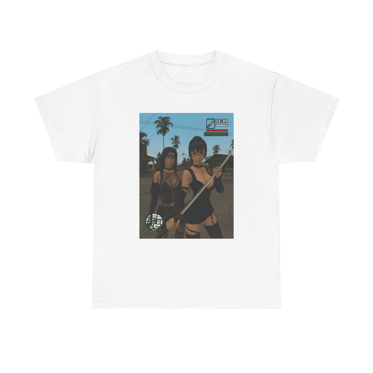 GTA-Inspired Girls With Katanas Tee