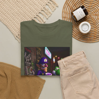 Waluigi, Yoshi, And Dry Bones Leanin' Chill Tee