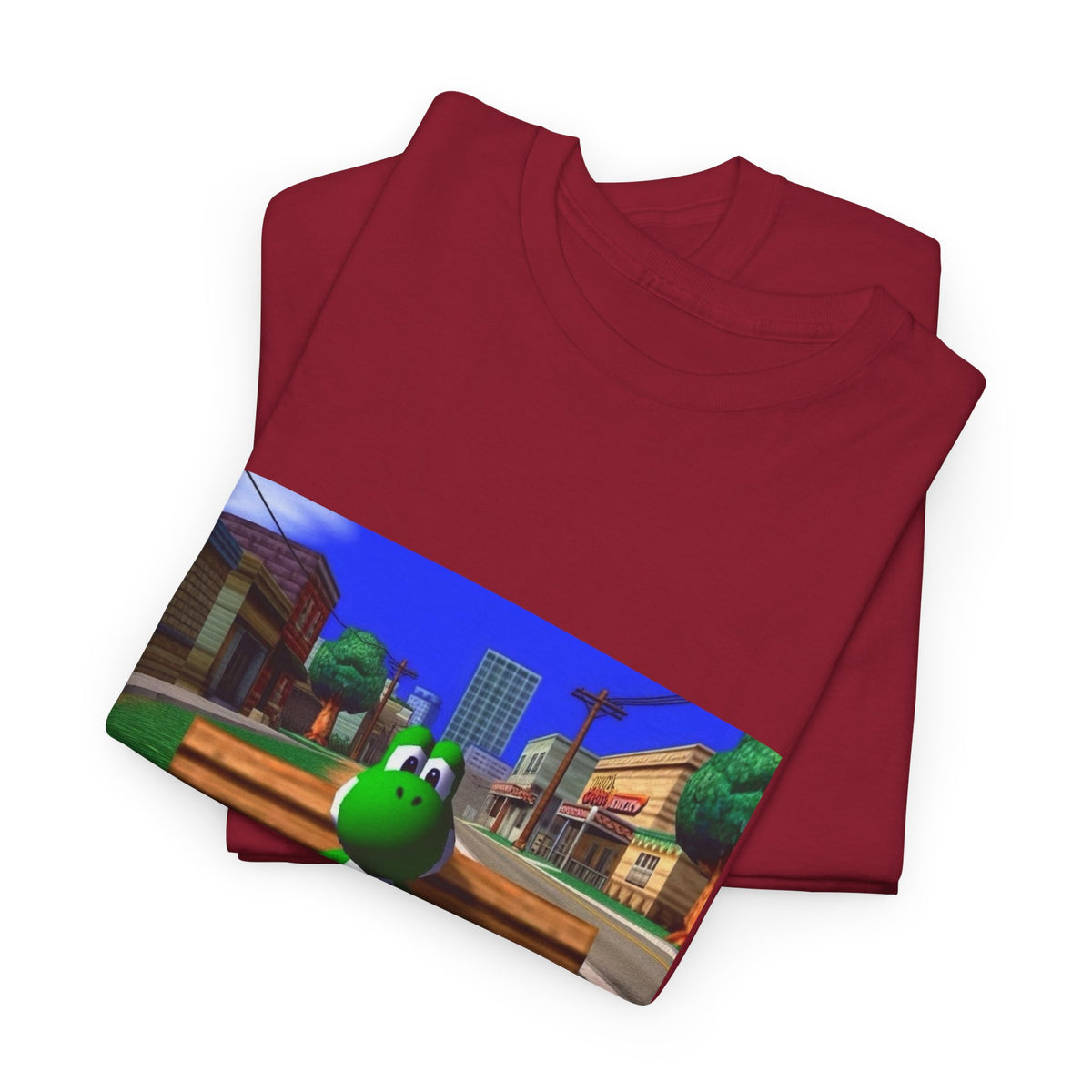 Yoshi Chillin' On The Bench Streetwear Tee