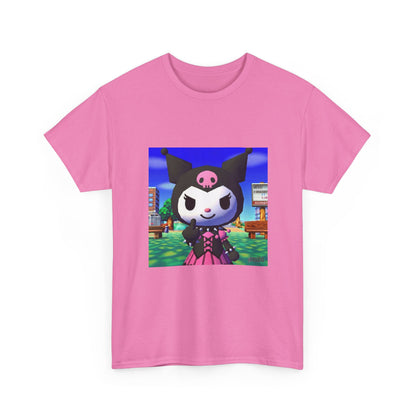Kuromi Flipping The Bird In Animal Crossing