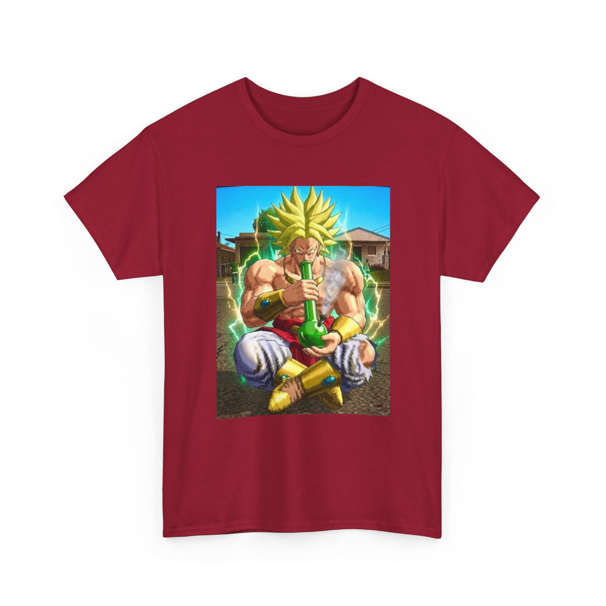 Super Saiyan Broly Taking A Bong Rip Tee