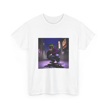 Skater Link Smoking In Neon Alley Tee (Design 8)