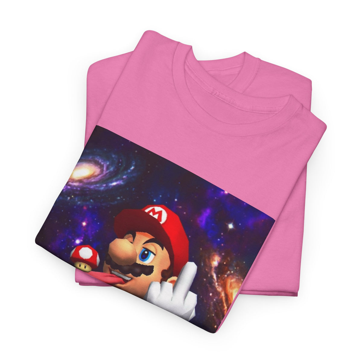 Mushroom-Tripping Plumber Gives The Finger Tee