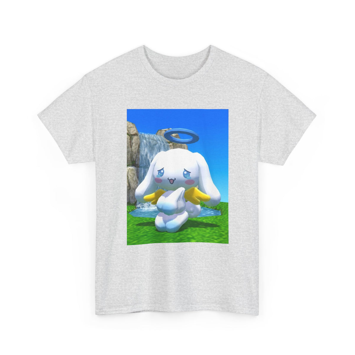Cinnamoroll Angel Crying By Waterfall