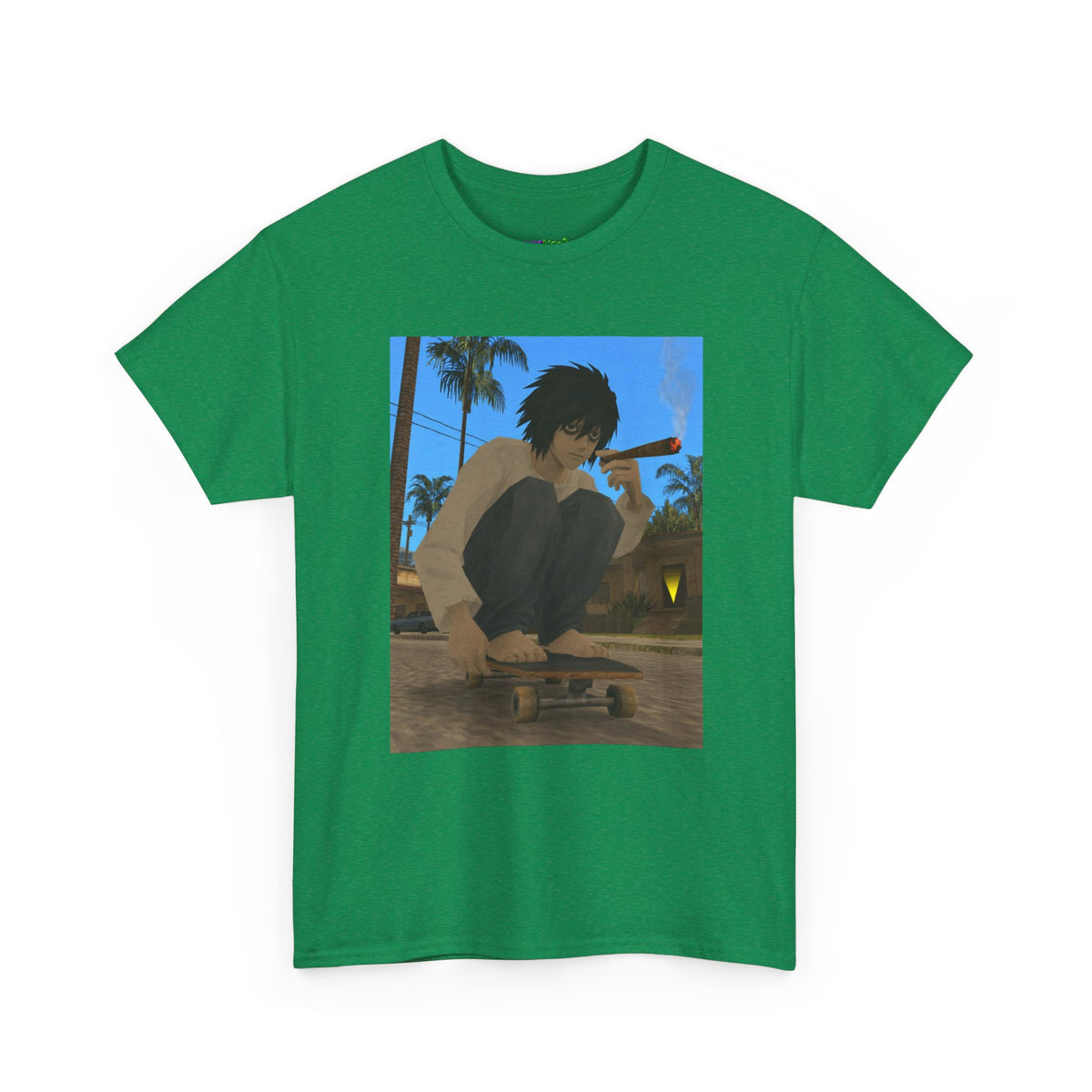Mystic Green Whisper Graphic Tee
