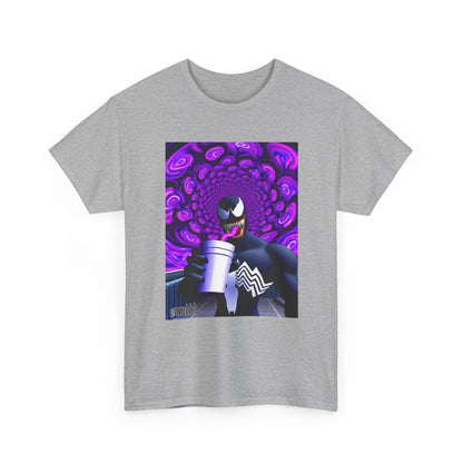 Venom Sipping Lean in Hypnotic Haze Tee
