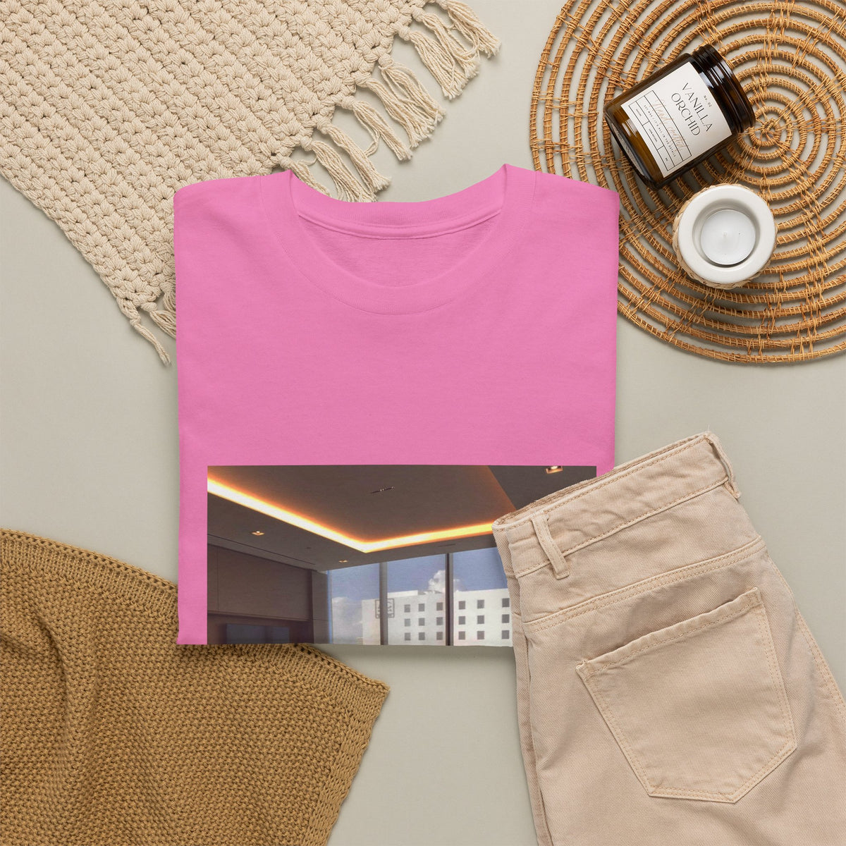Leaf Whisper Canvas Graphic Tee