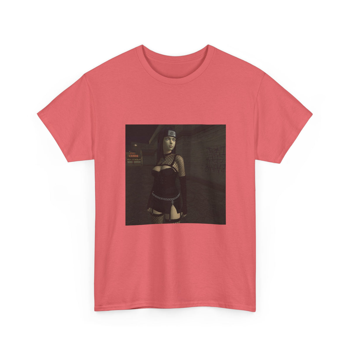 Anime Kunoichi Character Street Scene Tee