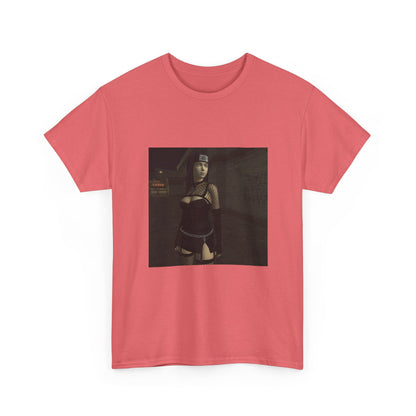 Anime Kunoichi Character Street Scene Tee
