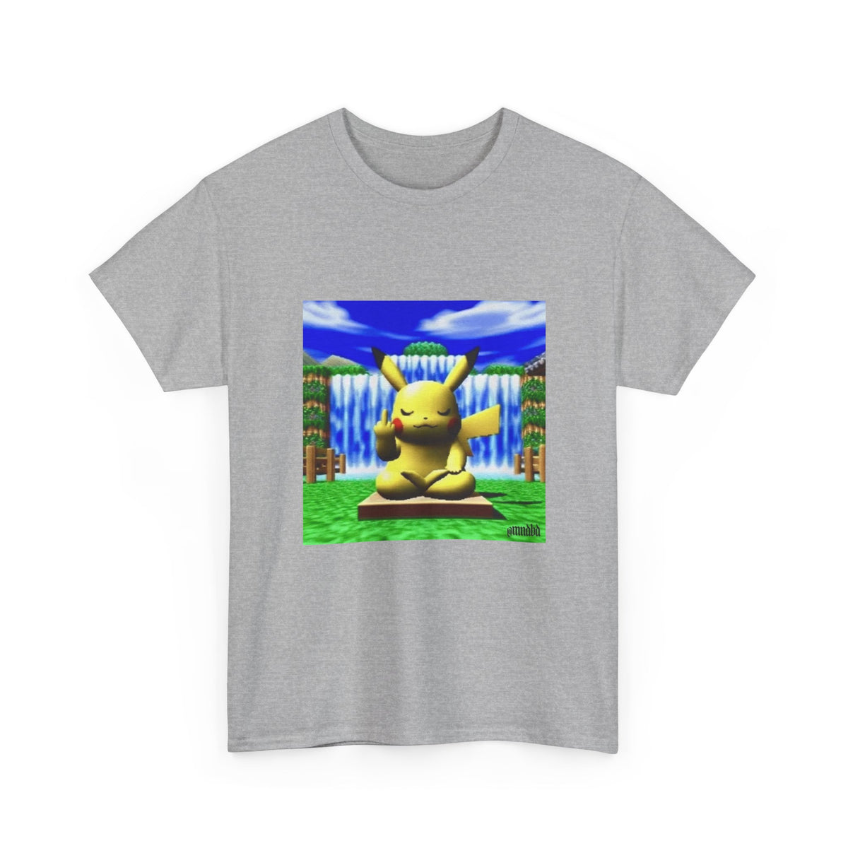 Zen Pikachu Giving The Finger Tee