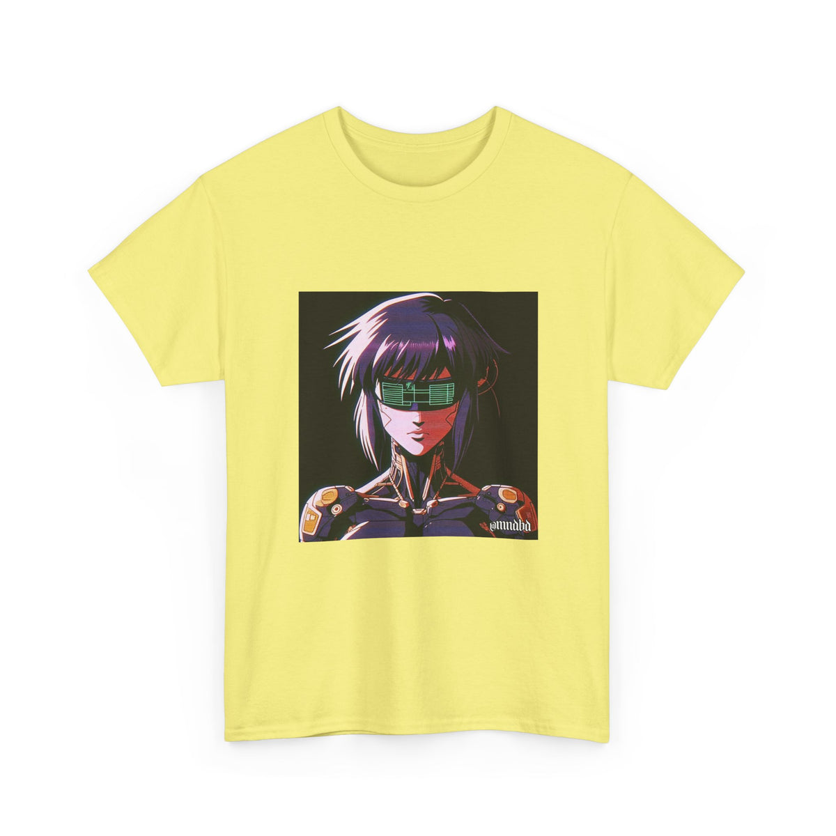 Major Kusanagi In Retro Cyberpunk Visor