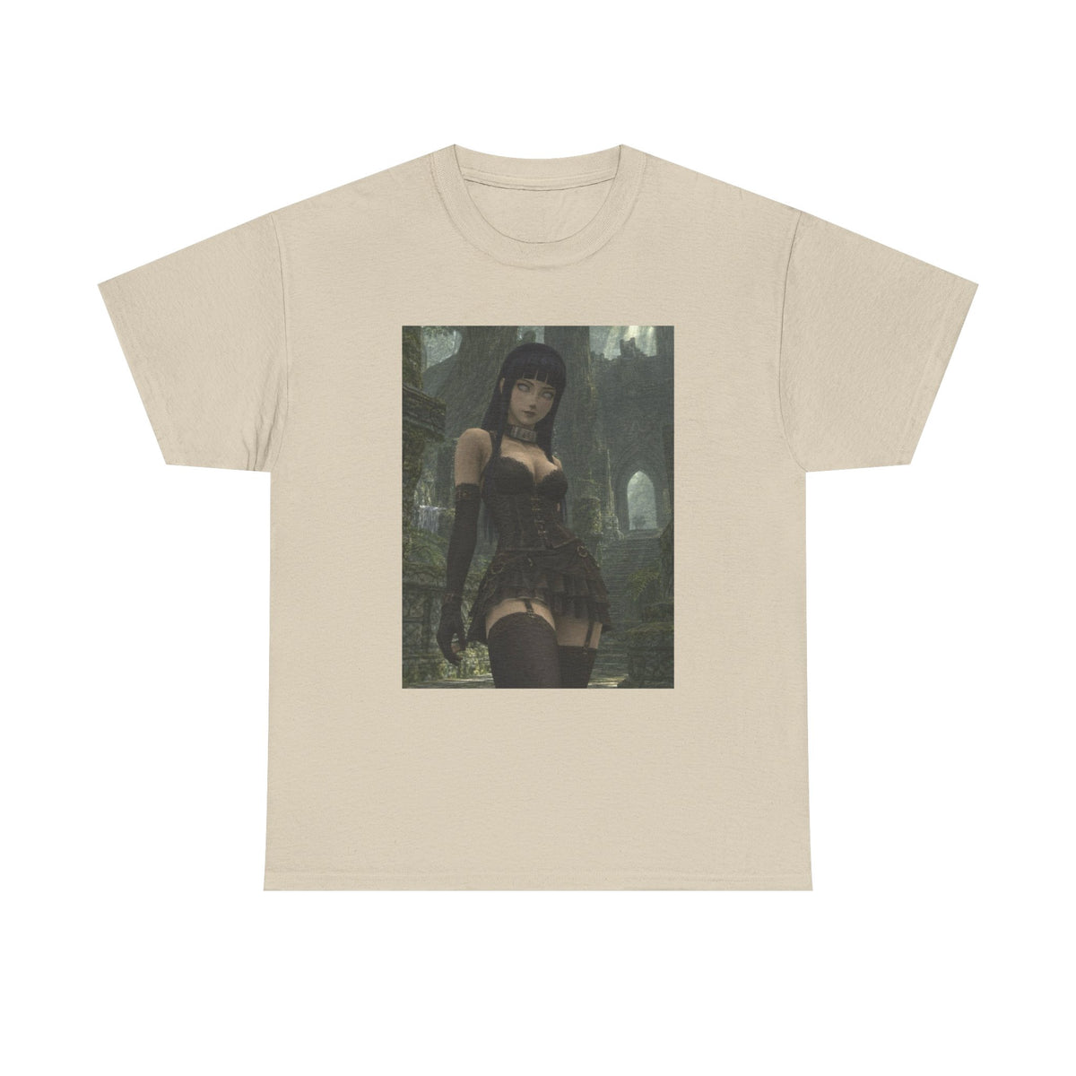 Gothic Byakugan Empress In Ancient Ruins