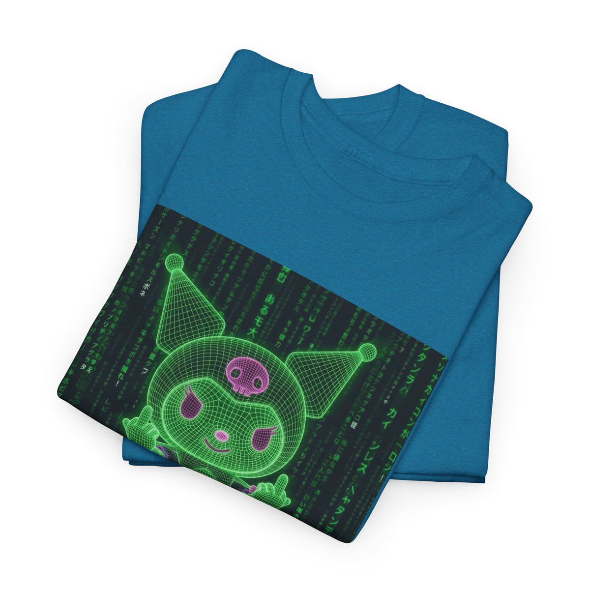 Wireframe Kuromi Skater Grinding Matrix Tee
