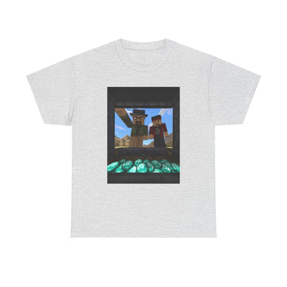 Pixelated Duo With Precious Gems