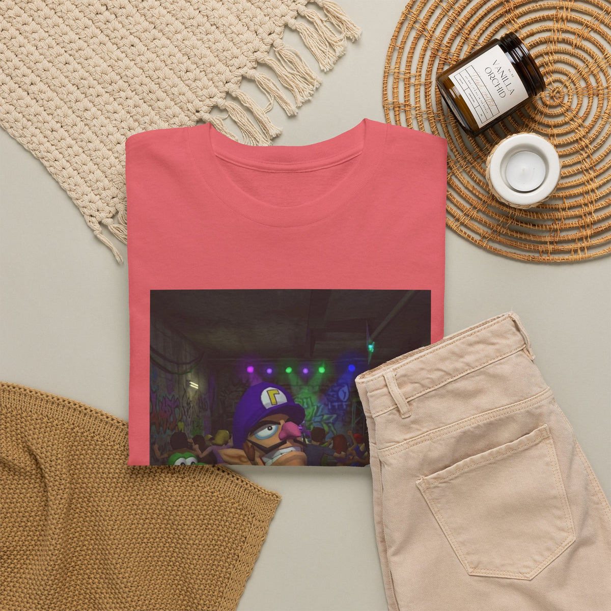Waluigi, Yoshi, And Dry Bones Clubbin' Tee