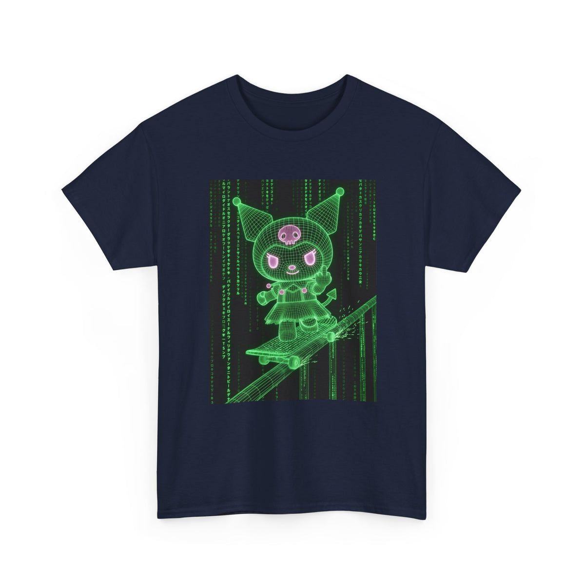 Cyberpunk Kuromi Skater Matrix Tee