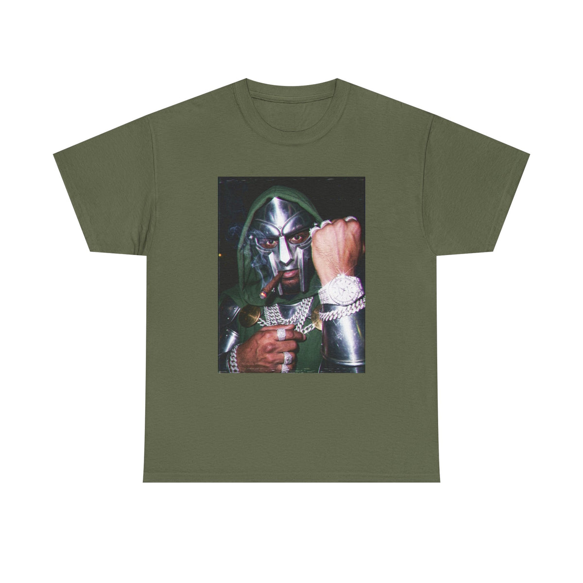 Masked Rapper Smoking Cigar Tee