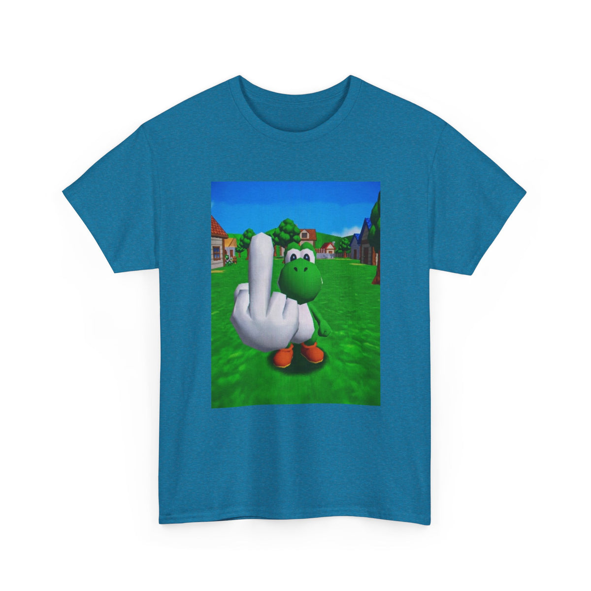 Yoshi Giving The Finger Tee (Design 2)
