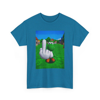 Yoshi Giving The Finger Tee (Design 2)