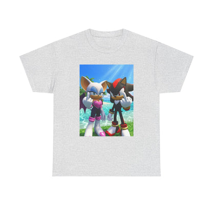 Rouge And Shadow Flipping The Bird Tee (Design 3)