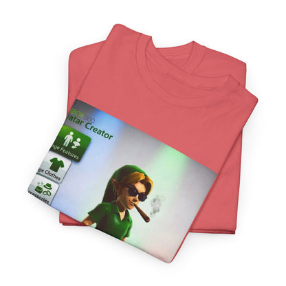 Xbox Avatar Link Smoking Blunt Tee