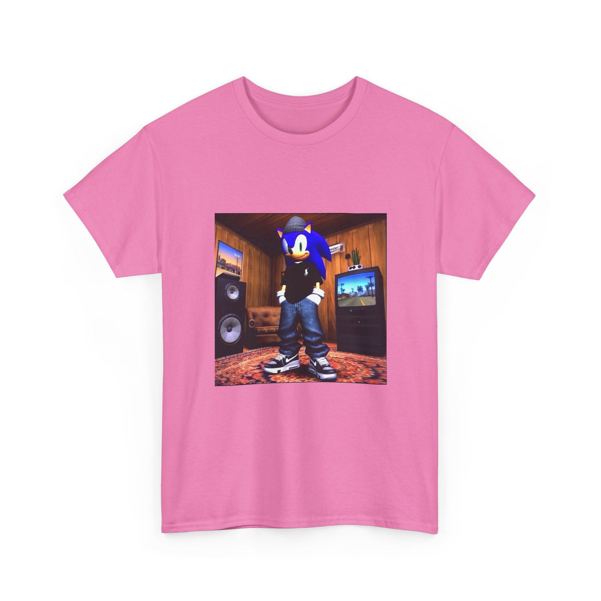 Gamer Sonic Dressed To Chill