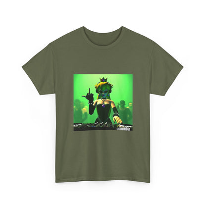 Gothic Peach DJ Flipping The Bird Tee