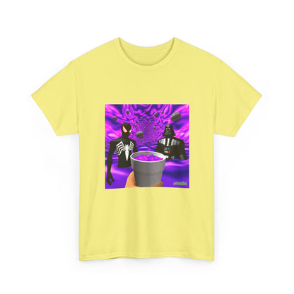 Spider-Man, Darth Vader, And Purple Drank Tee