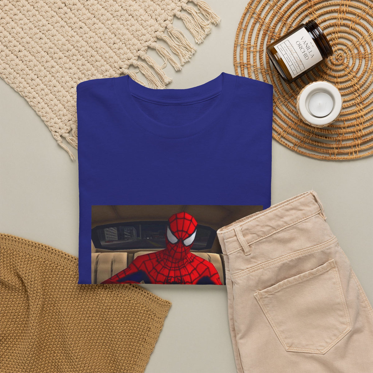 Spider-Hero Sipping Purple Drank Tee