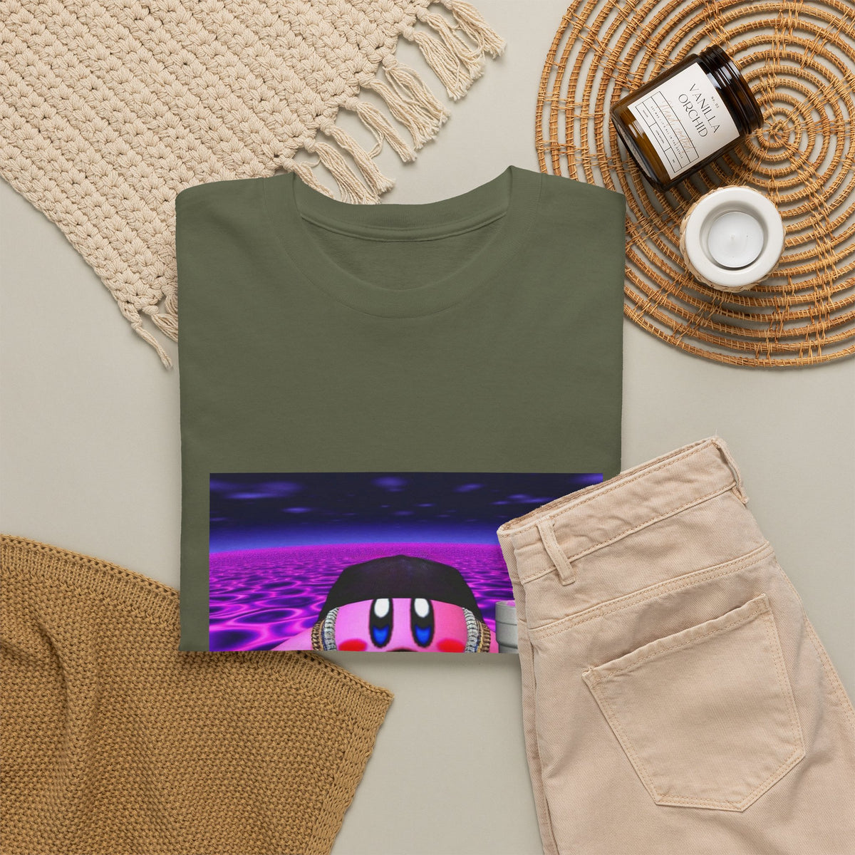 Digital Drip II Abstract Tee