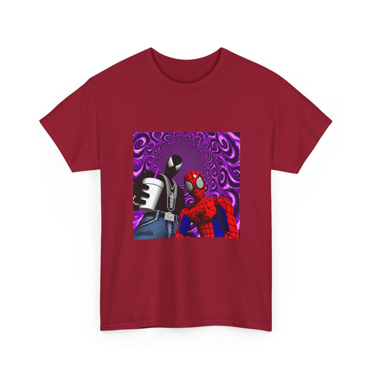 Symbiote & Spider-Man Lean Scene Tee