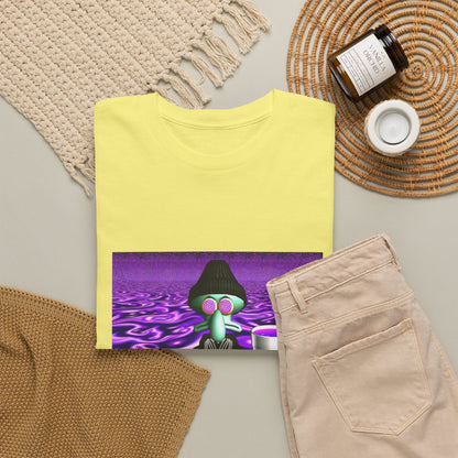 Squidward Sipping Lean In A Purple Haze